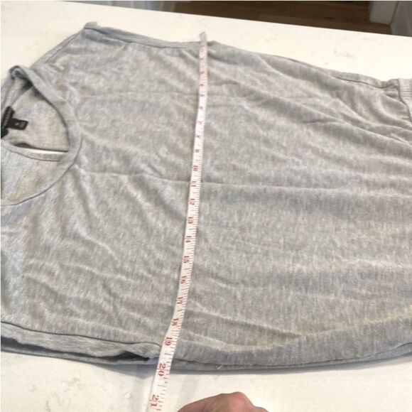 ❤️ Banana republic gray sleeveless cotton jersey cozy core jumpsuit size medium - Picture 7 of 9